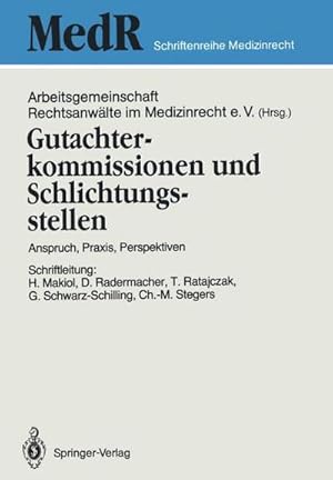 Seller image for Gutachterkommissionen und Schlichtungsstellen for sale by BuchWeltWeit Ludwig Meier e.K.