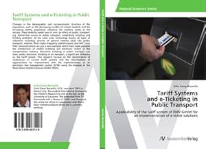 Imagen del vendedor de Tariff Systems and e-Ticketing in Public Transport a la venta por BuchWeltWeit Ludwig Meier e.K.