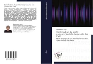 Image du vendeur pour Contribution du profil entrepreneurial  la russite des PME mis en vente par BuchWeltWeit Ludwig Meier e.K.