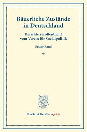 Immagine del venditore per Buerliche Zustnde in Deutschland. venduto da BuchWeltWeit Ludwig Meier e.K.