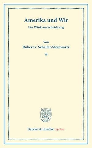 Seller image for Amerika und Wir. for sale by BuchWeltWeit Ludwig Meier e.K.