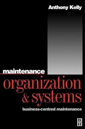 Seller image for Maintenance Organization and Systems for sale by BuchWeltWeit Ludwig Meier e.K.