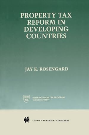 Immagine del venditore per Property Tax Reform in Developing Countries venduto da BuchWeltWeit Ludwig Meier e.K.