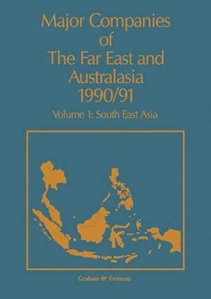 Bild des Verkufers fr Major Companies of The Far East and Australasia 1990/91 zum Verkauf von BuchWeltWeit Ludwig Meier e.K.
