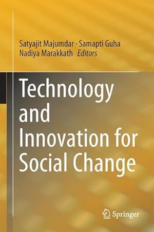 Imagen del vendedor de Technology and Innovation for Social Change a la venta por BuchWeltWeit Ludwig Meier e.K.