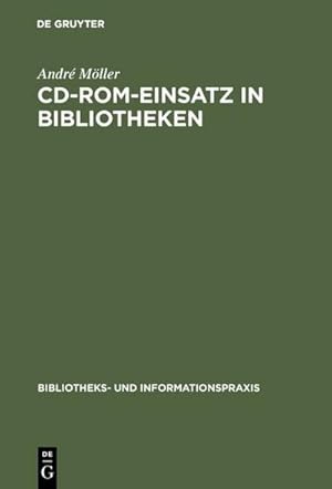 Image du vendeur pour CD-ROM-Einsatz in Bibliotheken mis en vente par BuchWeltWeit Ludwig Meier e.K.