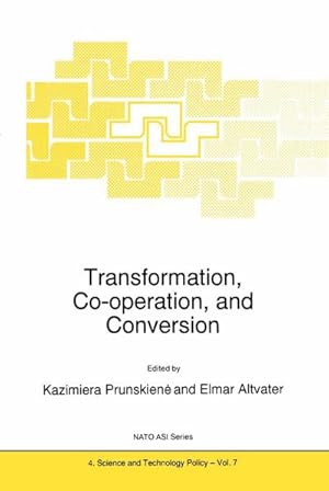 Imagen del vendedor de Transformation, Co-operation, and Conversion a la venta por BuchWeltWeit Ludwig Meier e.K.