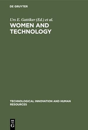 Seller image for Women and Technology for sale by BuchWeltWeit Ludwig Meier e.K.