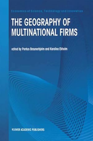 Seller image for The Geography of Multinational Firms for sale by BuchWeltWeit Ludwig Meier e.K.