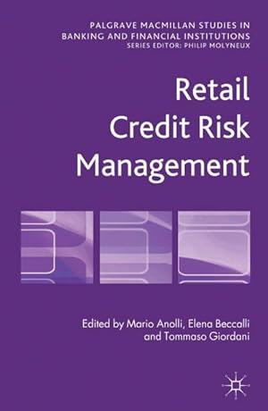 Bild des Verkufers fr Retail Credit Risk Management zum Verkauf von BuchWeltWeit Ludwig Meier e.K.