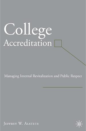 Seller image for College Accreditation for sale by BuchWeltWeit Ludwig Meier e.K.