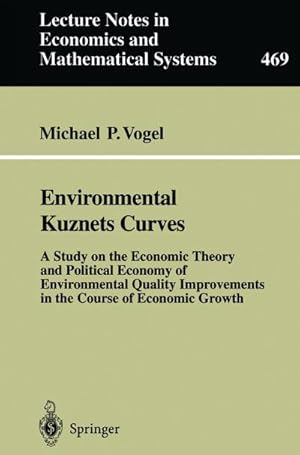Bild des Verkufers fr Environmental Kuznets Curves zum Verkauf von BuchWeltWeit Ludwig Meier e.K.