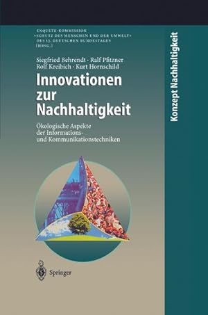 Immagine del venditore per Innovationen zur Nachhaltigkeit venduto da BuchWeltWeit Ludwig Meier e.K.