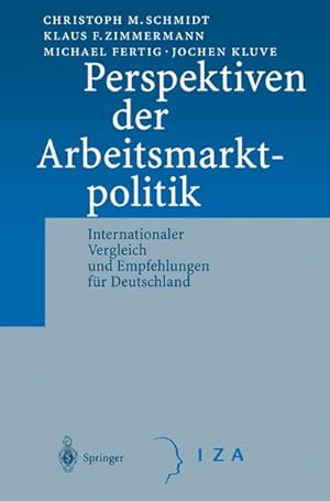 Seller image for Perspektiven der Arbeitsmarktpolitik for sale by BuchWeltWeit Ludwig Meier e.K.