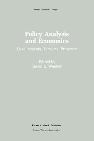 Immagine del venditore per Policy Analysis and Economics venduto da BuchWeltWeit Ludwig Meier e.K.