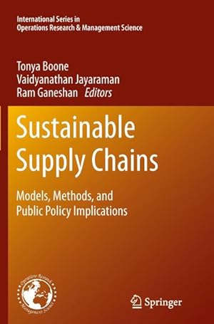 Seller image for Sustainable Supply Chains for sale by BuchWeltWeit Ludwig Meier e.K.