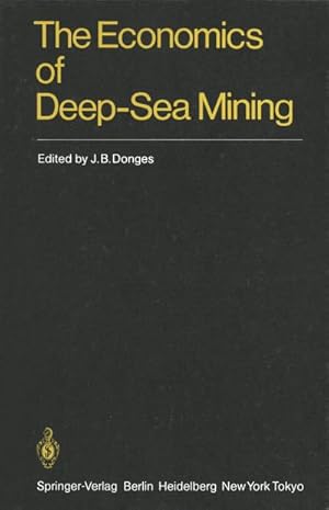 Imagen del vendedor de The Economics of Deep-Sea Mining a la venta por BuchWeltWeit Ludwig Meier e.K.