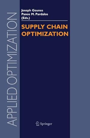 Seller image for Supply Chain Optimization for sale by BuchWeltWeit Ludwig Meier e.K.