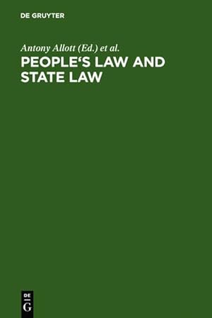 Imagen del vendedor de People's Law and state law a la venta por BuchWeltWeit Ludwig Meier e.K.