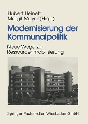 Seller image for Modernisierung der Kommunalpolitik for sale by BuchWeltWeit Ludwig Meier e.K.