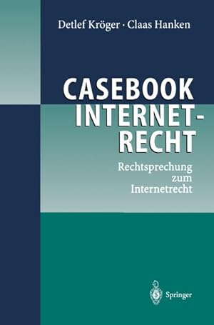Imagen del vendedor de Casebook Internetrecht a la venta por BuchWeltWeit Ludwig Meier e.K.