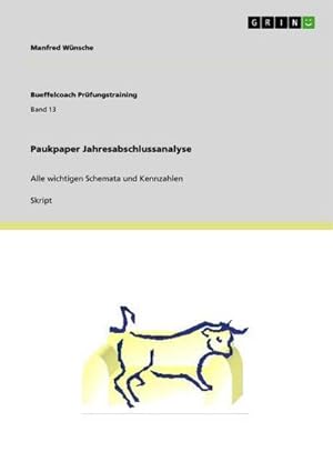 Bild des Verkufers fr Paukpaper Jahresabschlussanalyse zum Verkauf von BuchWeltWeit Ludwig Meier e.K.