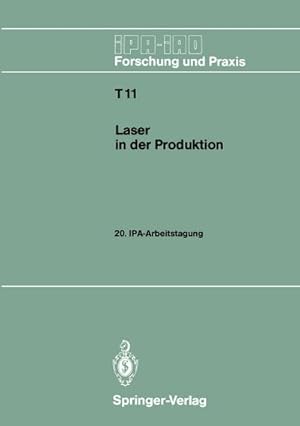 Seller image for Laser in der Produktion for sale by BuchWeltWeit Ludwig Meier e.K.