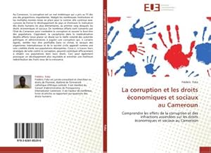 Imagen del vendedor de La corruption et les droits conomiques et sociaux au Cameroun a la venta por BuchWeltWeit Ludwig Meier e.K.