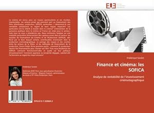 Seller image for Finance et cinma: les SOFICA for sale by BuchWeltWeit Ludwig Meier e.K.
