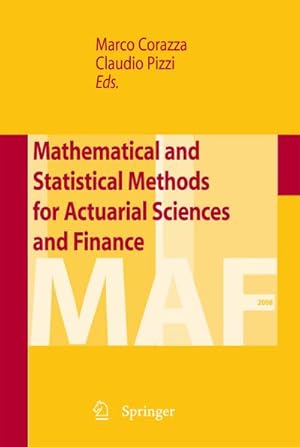 Image du vendeur pour Mathematical and Statistical Methods for Actuarial Sciences and Finance mis en vente par BuchWeltWeit Ludwig Meier e.K.