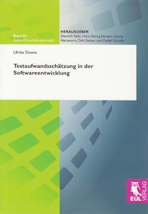 Seller image for Testaufwandsschtzung in der Softwareentwicklung for sale by BuchWeltWeit Ludwig Meier e.K.