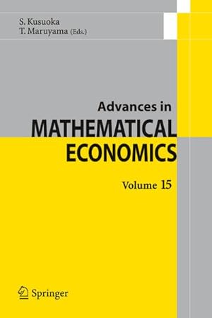 Immagine del venditore per Advances in Mathematical Economics Volume 15 venduto da BuchWeltWeit Ludwig Meier e.K.