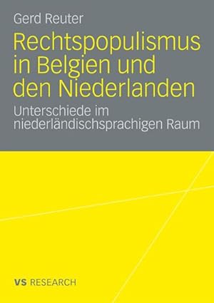 Immagine del venditore per Rechtspopulismus in Belgien und den Niederlanden venduto da BuchWeltWeit Ludwig Meier e.K.