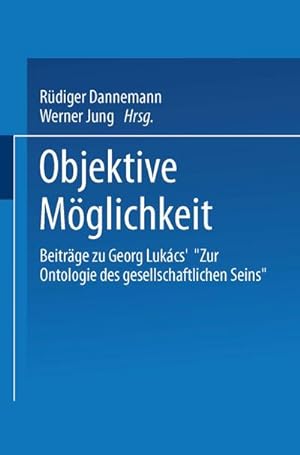 Image du vendeur pour Objektive Mglichkeit mis en vente par BuchWeltWeit Ludwig Meier e.K.