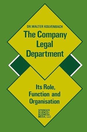 Seller image for The Company Legal Department for sale by BuchWeltWeit Ludwig Meier e.K.