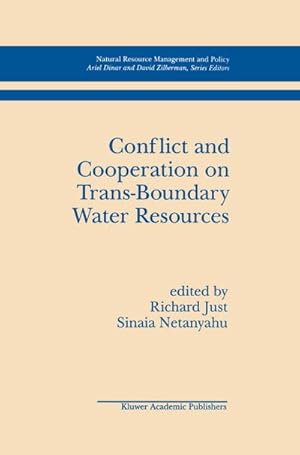 Seller image for Conflict and Cooperation on Trans-Boundary Water Resources for sale by BuchWeltWeit Ludwig Meier e.K.