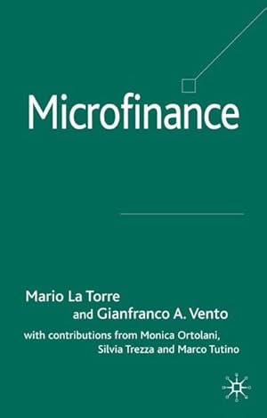 Seller image for Microfinance for sale by BuchWeltWeit Ludwig Meier e.K.