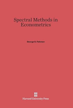 Seller image for Spectral Methods in Econometrics for sale by BuchWeltWeit Ludwig Meier e.K.