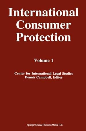 Seller image for International Consumer Protection for sale by BuchWeltWeit Ludwig Meier e.K.