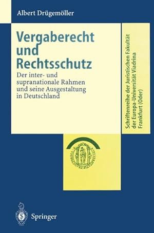 Seller image for Vergaberecht und Rechtsschutz for sale by BuchWeltWeit Ludwig Meier e.K.