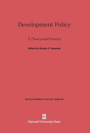 Seller image for Development Policy for sale by BuchWeltWeit Ludwig Meier e.K.
