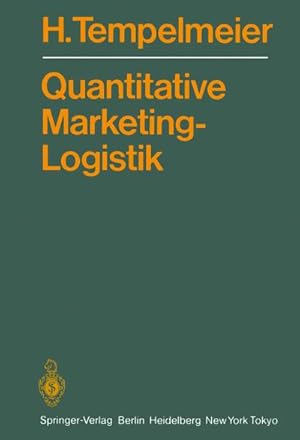 Seller image for Quantitative Marketing-Logistik for sale by BuchWeltWeit Ludwig Meier e.K.