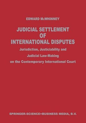 Seller image for Judicial Settlement of International Disputes for sale by BuchWeltWeit Ludwig Meier e.K.