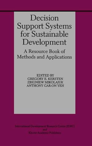 Bild des Verkufers fr Decision Support Systems for Sustainable Development zum Verkauf von BuchWeltWeit Ludwig Meier e.K.