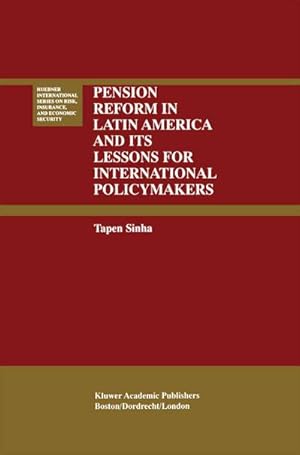 Seller image for Pension Reform in Latin America and Its Lessons for International Policymakers for sale by BuchWeltWeit Ludwig Meier e.K.