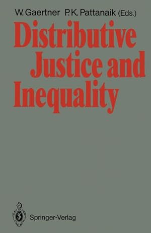 Bild des Verkufers fr Distributive Justice and Inequality zum Verkauf von BuchWeltWeit Ludwig Meier e.K.