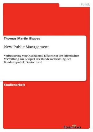 Seller image for New Public Management for sale by BuchWeltWeit Ludwig Meier e.K.