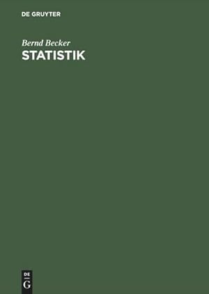 Seller image for Statistik for sale by BuchWeltWeit Ludwig Meier e.K.