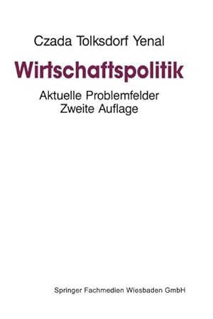 Seller image for Wirtschaftspolitik for sale by BuchWeltWeit Ludwig Meier e.K.