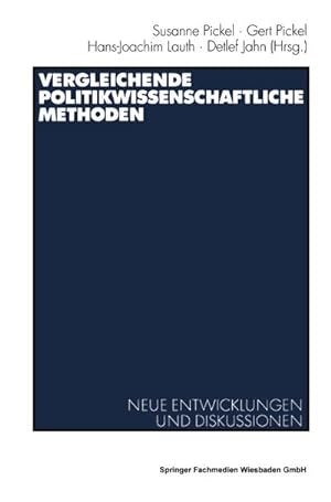 Image du vendeur pour Vergleichende politikwissenschaftliche Methoden mis en vente par BuchWeltWeit Ludwig Meier e.K.